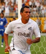 Campeonato Paulista 2010 - Jogo Santos x Rio Claro. Na foto: o jogador Giovanni do Santos , comemoram gol da equipe partida realizada na tarde de hoje no estádio Paulo Machado de Carvalho (Pacaembu), São Paulo, SP..
Fotógrafo: Léo Pinheiro
