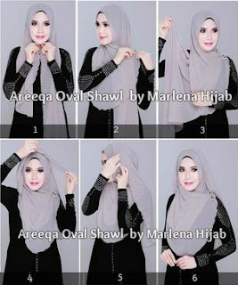 Inilah Tutorial Hijab Pashmina Panjang