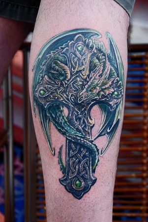 Celtic Dragon Tattoo Designs