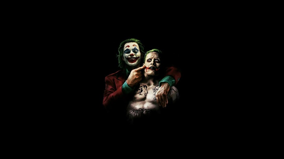 Joker 2019 Juaquin Phoenix Jared Leto 4k Wallpaper 1