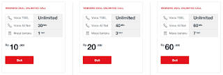 WeekendDeal Unlimited Call