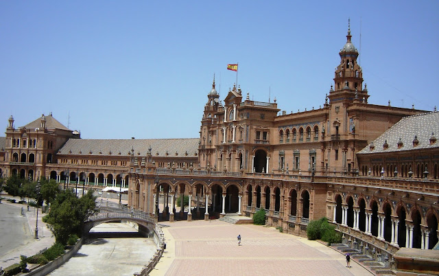 La Plaza de España en Sevilla