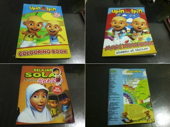 Koleksi Buku Upin Ipin Sofea  AziAzidah