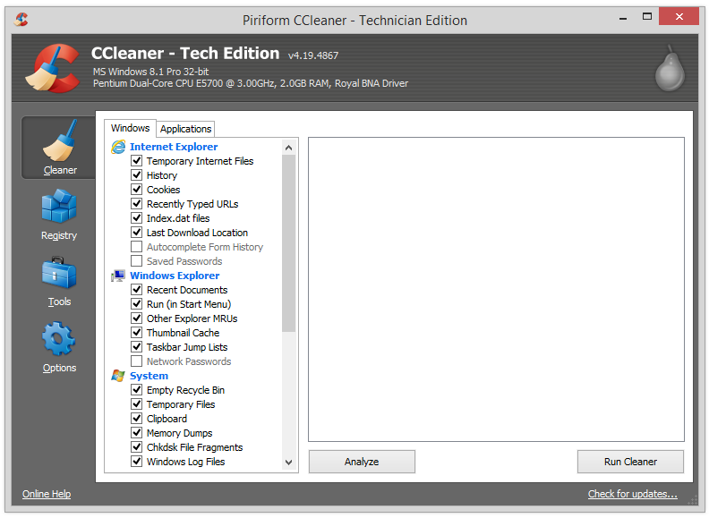 Ccleaner 32 bit 3d printer controller - For ccleaner download gratis yu gi oh download admin right