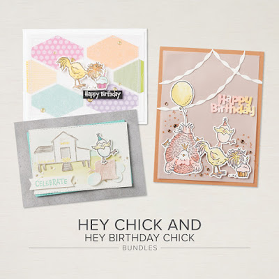 Hey Chick and Hey Birthday Chick Bundles by Stampin' Up!  - Get yours today!!! | Nature's INKspirations by Angie McKenzie