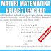 Materi Matematika Kelas 7 Smp/Mts Semester 1/2 Lengkap