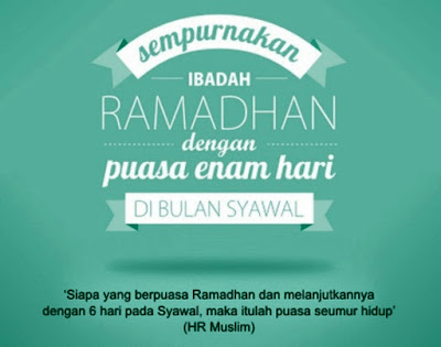 Gambar Puasa Enam Hari Di Bulan Syawal