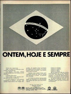 1970. História da década de 70. Propaganda nos anos 70. Brazil in the 70s. Oswaldo Hernandez.