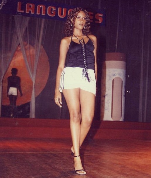 Throwback Photo Of Actress Juliet Ibrahim At Age 17 When She Won A Beauty Pageant