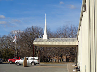 Elm Tree Baptist Church entrance