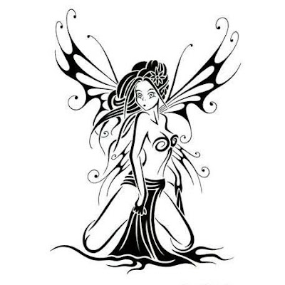 Tribal-wings-Fairy-Tattoo-Design