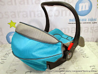 Infant Car Seat BabyDoes CH426 Baby Carrier - Blue Grey