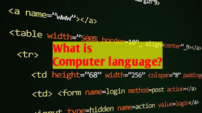 What is Computer Language, computer language