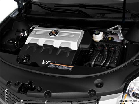 2010 Cadillac SRX Premium Midsize SUV engine view