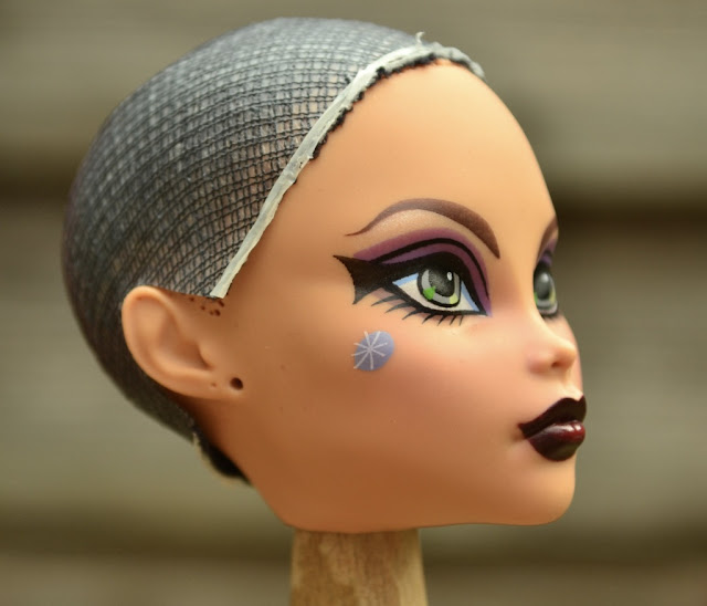 Monster High OOAK Custom Doll Wig Cap