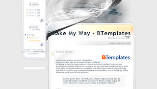 Make My Way Blogger Template