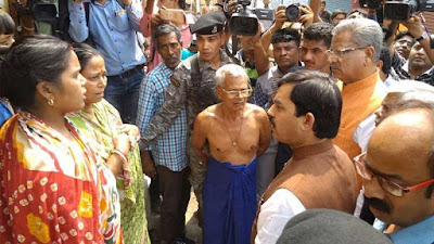 আসানসোল সফর করে শাহনওয়াজ বললেন দিল্লিতে অমিত শাহকে রিপোর্ট দেবো