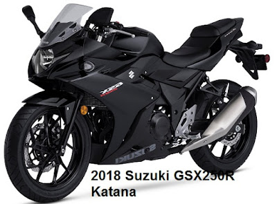 2018 Suzuki GSX250R Katana