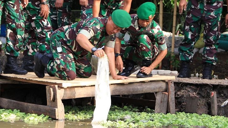 Danrem 141/Tp : Kunker ke Kodim 1425/Jpt,  Laksanakan Program Ketahanan Pangan, Stunting dan Baksos