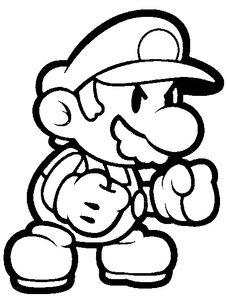 Super Mario Coloring Pages ~ Free Printable Coloring Pages 