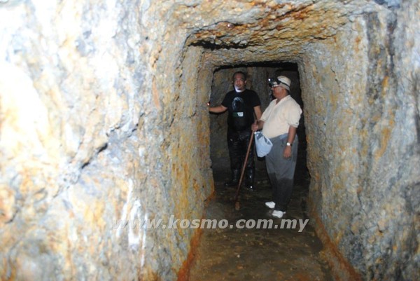 Terowong bawah tanah ditemui di Jeli Kelantan