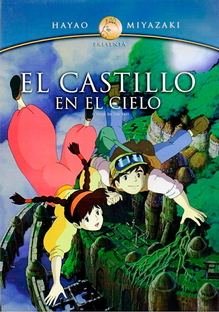 Cartel de la película de animación de Studio Ghibli, El Castillo en el Cielo