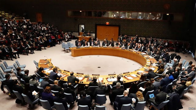 EE.UU y Rusia presionan para sectores en pugna en Venezuela en consejo de seguridad en ONU.