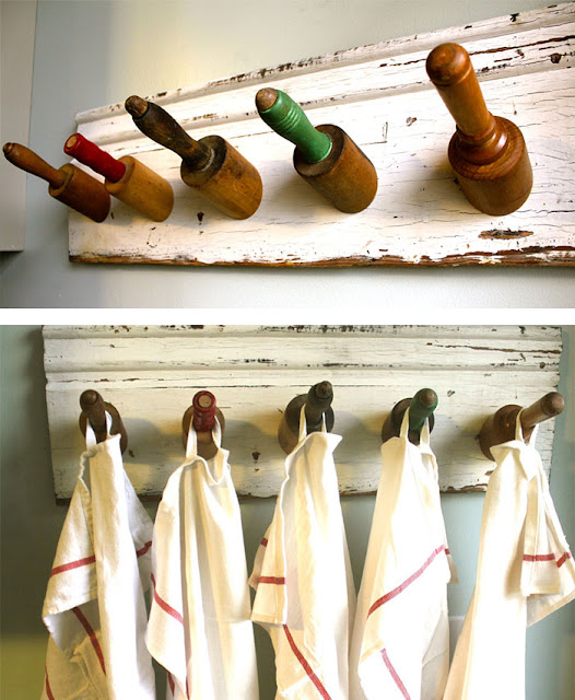 creative recycle craft from kitchen stuff