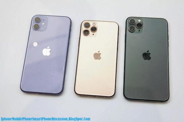 iPhone 11, iPhone 11 Pro and iPhone 11 Pro Max