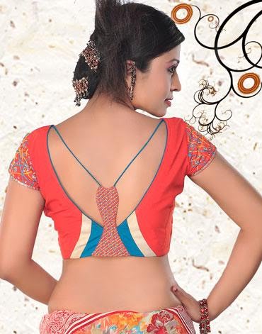 Indian Saree Blouse Neck