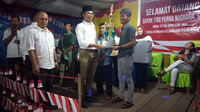 Warga Desa Kepayang Antusias sambut Yudi