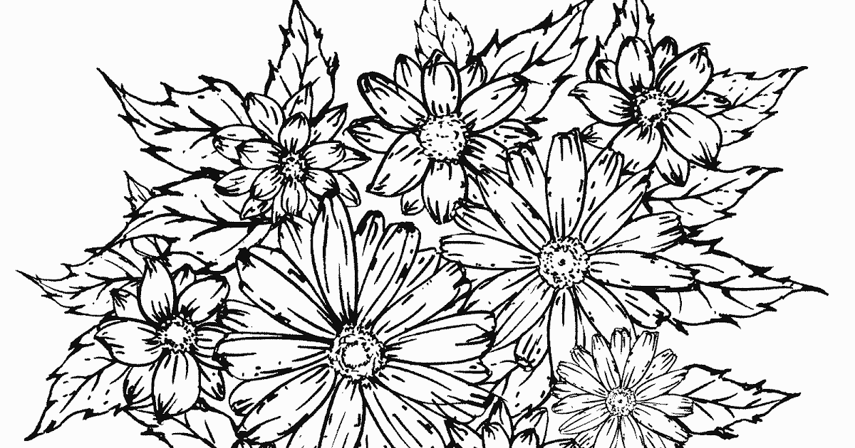 Contoh sketsa gambar batik bunga - 28 images - gambar 