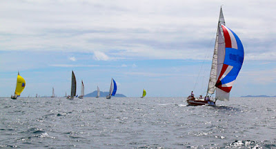 cruising off Kata Beach