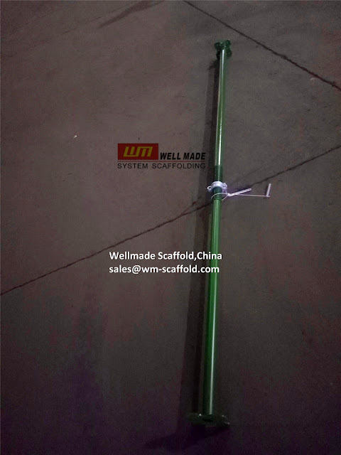 size 4 acrow props strongboy - concrete formwork support - beam form work slab concrete - adjustable scaffolding steel props - acro jacks - heavy duty shoring post - scaffolding poles-sales at wm-scaffold.com wellmade scaffold China 