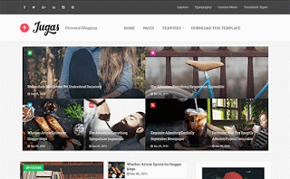 Jugas Blogger Template