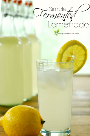 Simple Fermented Lemonade