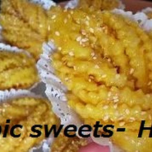 Arabic sweets-Halwa al-Quraoush 