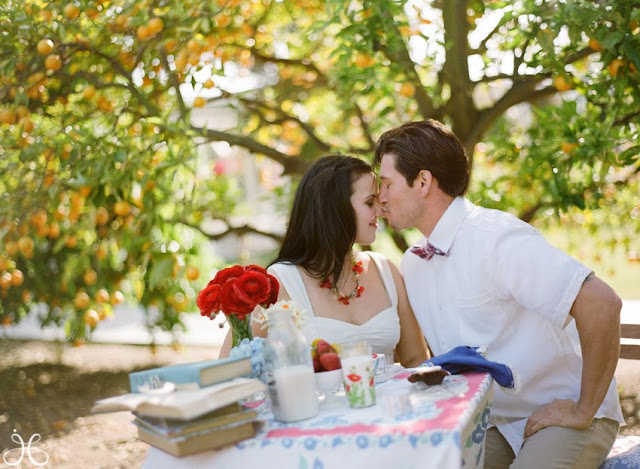 There are so many cute ideas to steal to make a backyard wedding fun and