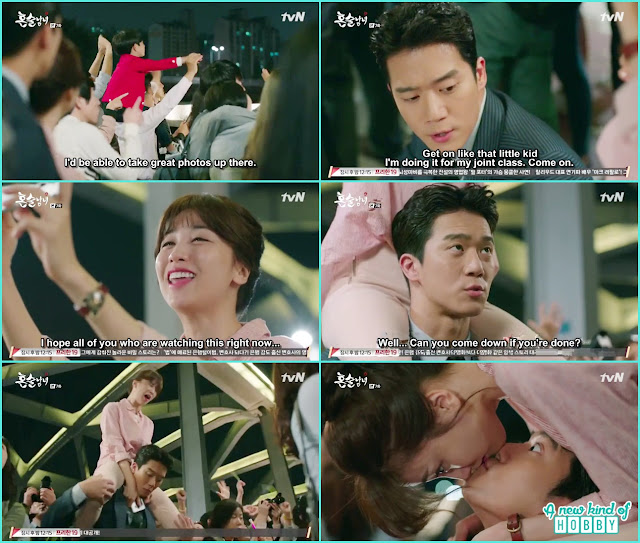 Drinking Solo - Fireworks Kiss - Episode 8 - Ha Seok-Jin & Park Ha Sun (Eng Sub)