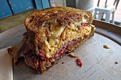 Park Bench Deli, pastrami reuben