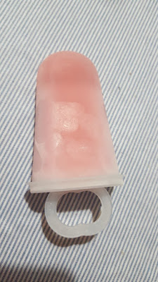 Strawberry Milkshake Ice Cream Popsicles - with only three ingredients