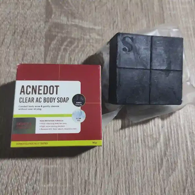 Ingredients Somethinc Acnedot Clear AC Body Soap