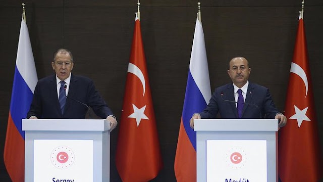Rus Dişişleri Bakanı Lavrov, Suriye ve Libya'yı Gürüşmek  üzere Türkiye'ye geliyor