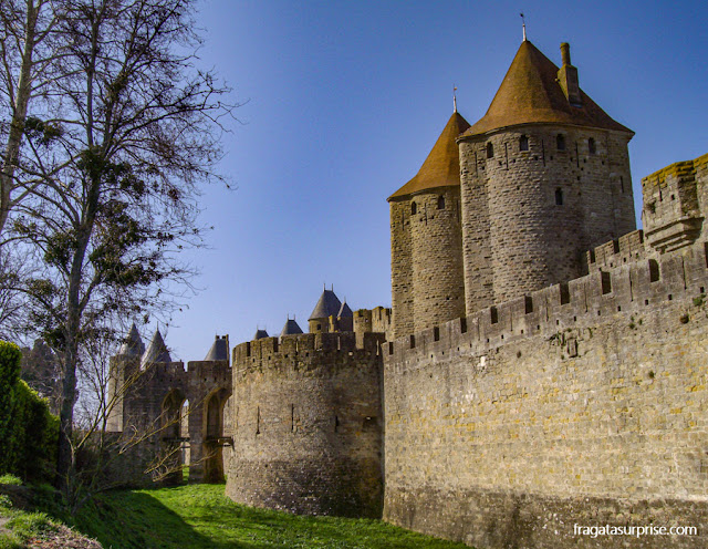 Muralhas medievais de Carcassonne