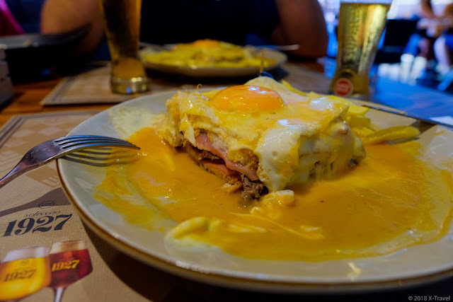 フランセジーニャ レストラン リスボン Francesinha Lisbon Dote Cervejaria Moderna