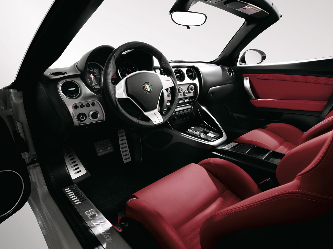 Luxury sport cars, Alfa Romeo sport cars, Alfa Romeo 8c, sport cars interior