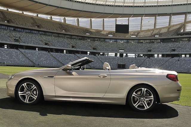 2012 bmw 6 series convertible side view 2012 BMW 6 Series Convertible