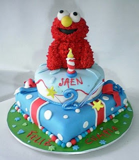 Elmo cakes for children parties