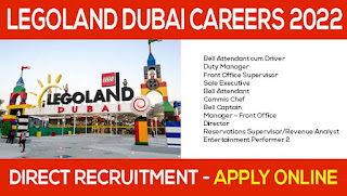 Legoland Dubai Parks & Resorts Careers 2022 - Apply Online For Latest Legoland Dubai Jobs