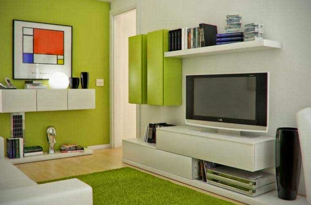 Dekorasi ruang  tamu  minimalis yang tampak cantik